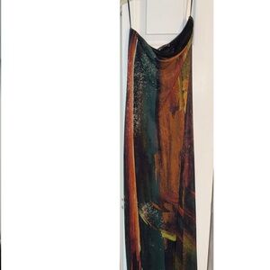 Zara strapless maxi dress